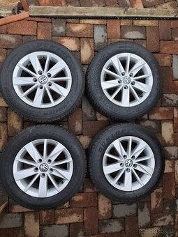 5x112 R15 - 195/65 Zimná komplet sada disky + pneumatiky - 2