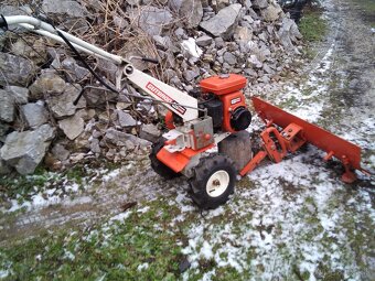 malotraktor, snežný pluh - 2