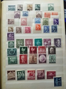 Slovenský štát, Protektorát, Nemecká ríša - partia známok - 2