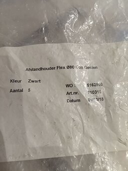 Vystredovacie objimky - 2