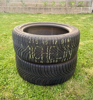 215/45 r17 celoročné MICHELIN 91W - 2