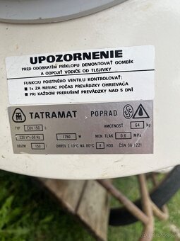 Elektrický bojler - 2