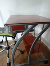 školský stôl  počítačový + stolička - 2