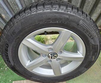 Hliníkové disky, originál VW - 5x112 r16 - 2