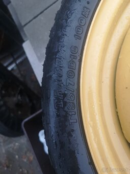 Dojazdové koleso rezerva Opel 5x110 - 2