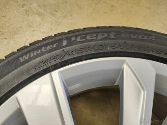 Originál alu disky+pneu Škoda Scala,Rapid 7Jx17, 5x112 ET51 - 2