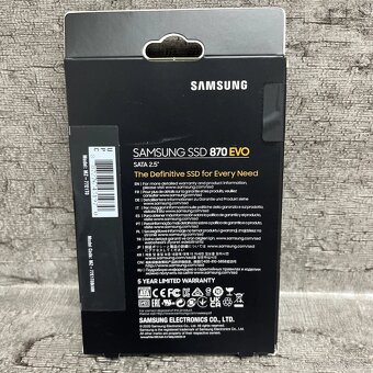 SSD disk Samsung SSD 870 EVO 1TB(MZ-77E1T0B/EU) - 2