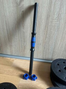 nastaviteľné činky/jednoručky Rebel Active 20kg (nové) - 2