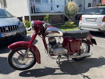JAWA 250 Typ 11 (1951), profi renovácia, 82 km, platná STK - 2