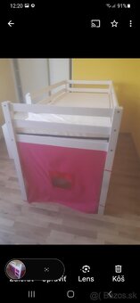 Detská vyvyšená posteľ - 2