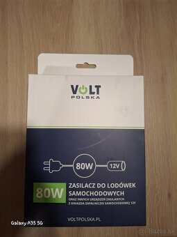 VOLT -Vykonný sieťový adaptér 230V na 12V autozásuvku  80W - 2