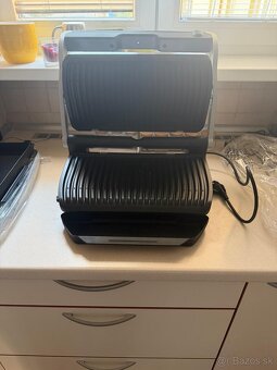 Predám elektrický gril Tefal OptiGrill+ XL GC722D34 - 2