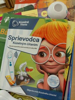 Kúzelné čítanie kufrík, pero a  4 knihy - 2