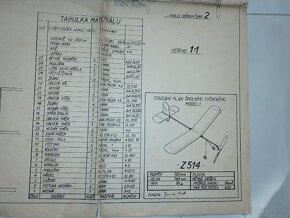 Modelársky plán na Z514 lietadlo - 2