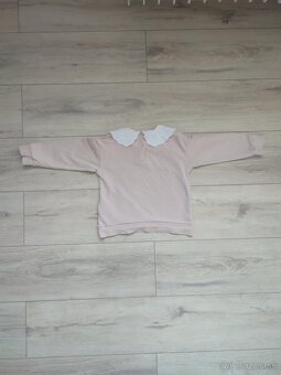 Lindex mikina s volánovým golierom, veľkosť 98 - 2