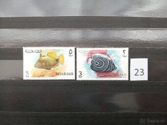 Poštové známky č.488 - ÁZIA - II. - 20 ks sérií - 2