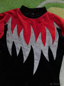 Velúrový dres na gymnastiku Milano 152-164 - 2