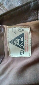 kožená bunda československej výroby - 2