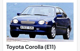 Predne svetlo original na TOYOTA corolla E11, rok 1997-2002 - 2