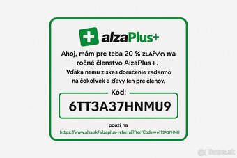 Alza plus clenstvo zlava - 2