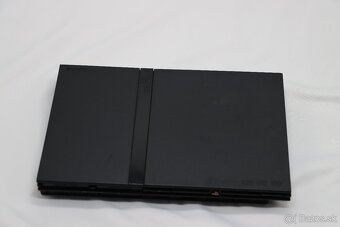 PlayStation 2 Slim SCPH-77004 čierna + príslušenstvo - 2