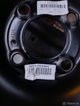 Plechové disky R17 Citroen C3 - 2