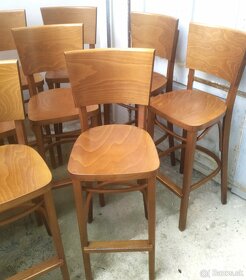 Barové stoličky Ton pevné oř - 2