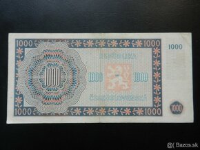 Bankovka 1000Kčs 1945 - 2