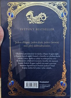 Kniha ERAGON, autor Christopher Paolini - 2