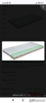 Matrac 2x 90x200cm - 2