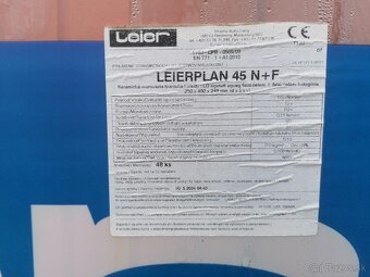 Tehla Leier 450 nebrúsená - 2