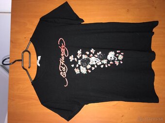 ED HARDY black damske tricko S/M - 2