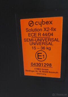 Autosedačka Cybex Solution na predaj - 2