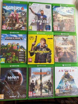 Xbox series X, 2x ovladač, 9x hra - 2