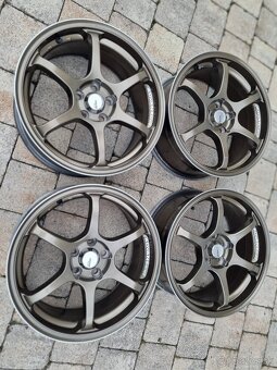 Predám disky Advan racing r16, 5x100 - 2