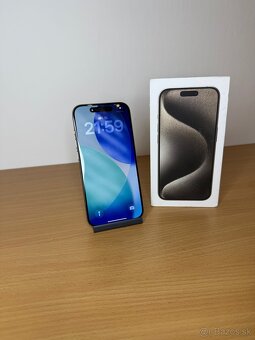 iPhone 15 Pro, 256 GB, sivá farba - 2