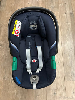 Cybex Aton S2 i-Size Ocean Blue / navy blue + Cybex Base One - 2