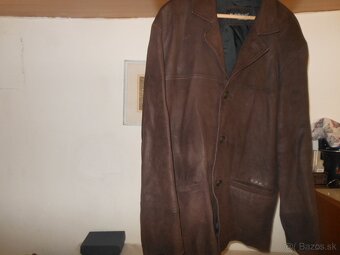 Kožený pánsky kabát značka KCERO č.56 - 2
