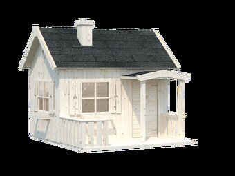 Detský drevený domček OTTO – veľký záhradný domček pre deti - 2