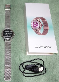 Predám elegantné dámske fitnes hodinky RoHS-komplet - 2