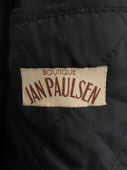 Pánsky vlneny cierny kabat-54 - 2