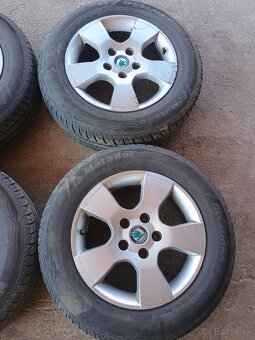 Letná sada kolies R15 Škoda - 2