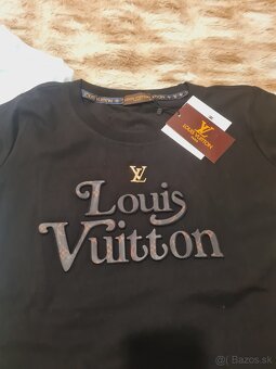 Louis vuitton tričko tmavé S - 2