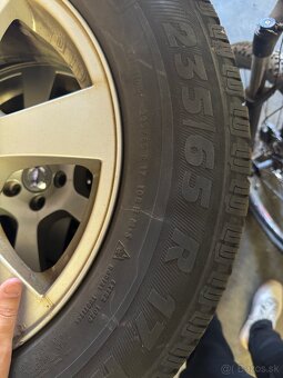 Disky Volvo so zimnymi pneumatikami 235/65/R17 - 2