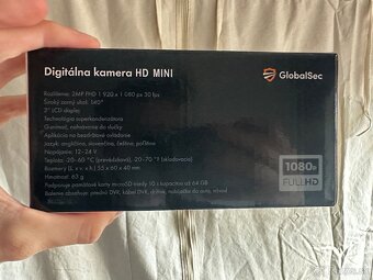 GlobalSec Digitálna kamera HD MINI FullHD - 2