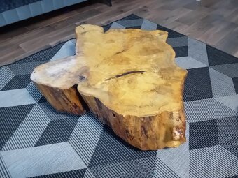Drevený konferenčný stolík (drevený, 7x lakovaný) - 2