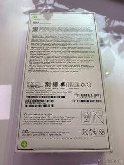Nový iPhone 16 Black I 2r. záruka - 2
