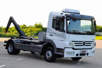 MERCEDES ATEGO 1222 / 12T HÁKOVÝ NOSIČ KONTAJNEROV EU-5 - 2