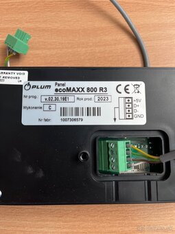 Ovladaci display ecoMAXX 800 R3 - 2