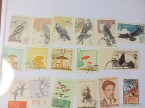 Poválečné sovětské známky - 2